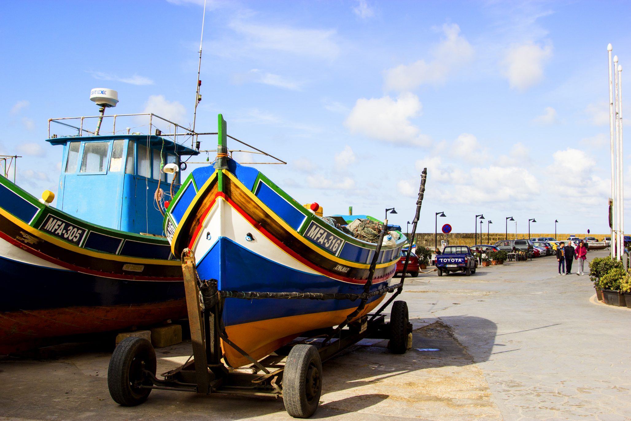 Fishing boat Marsalforn